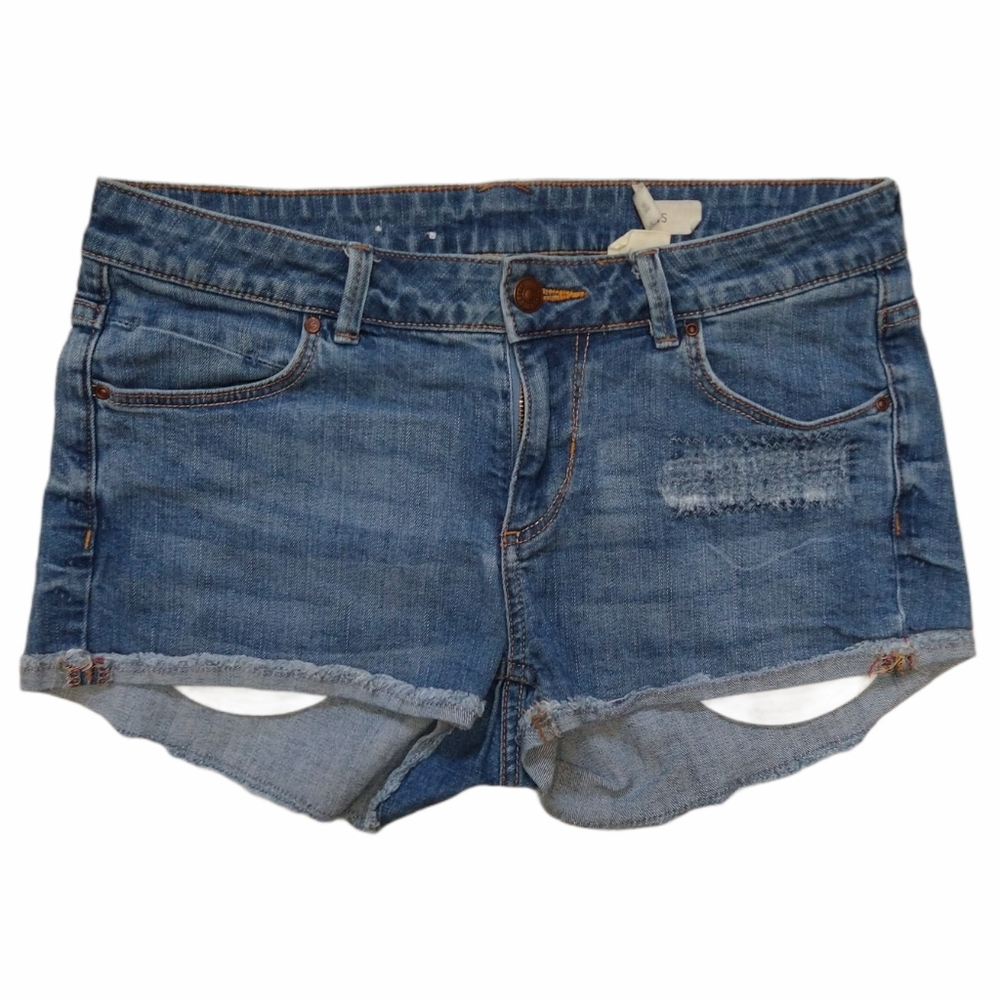 &Shorts distressed jean shorts